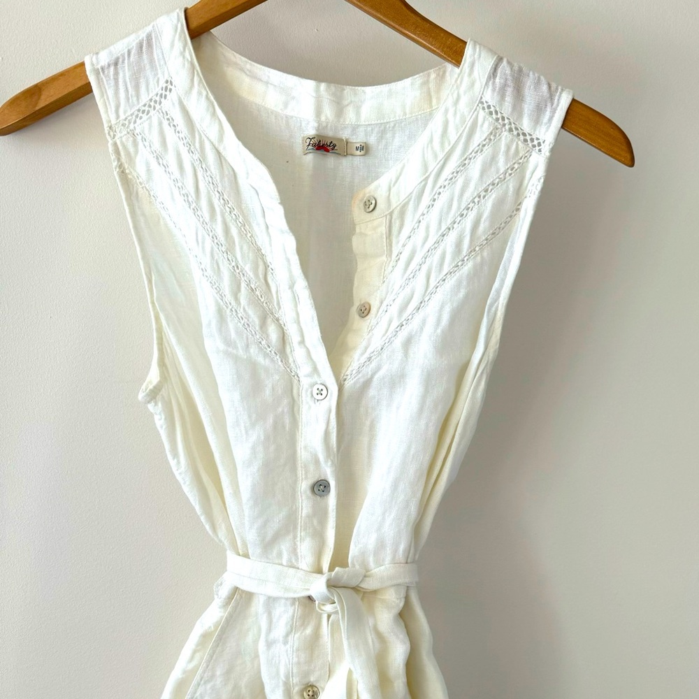 Faherty Linen Dress
